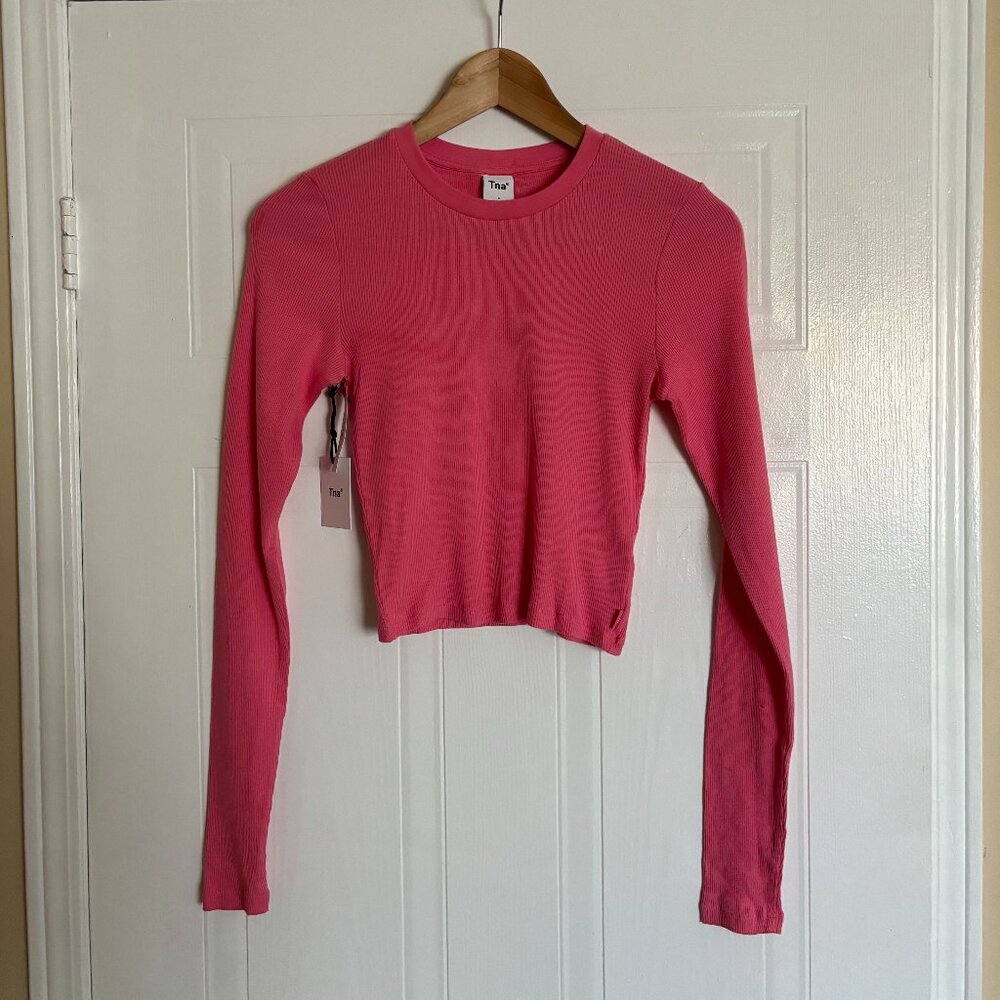 NWT TNA Ribbed Crop Top